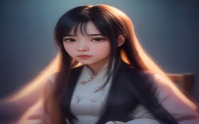 专业摄影棚内拍摄的美女写真套图场景，暖色调打光，模特姿态自然，构图专业